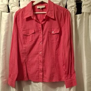 Jones New York Sport  Shirt Lg